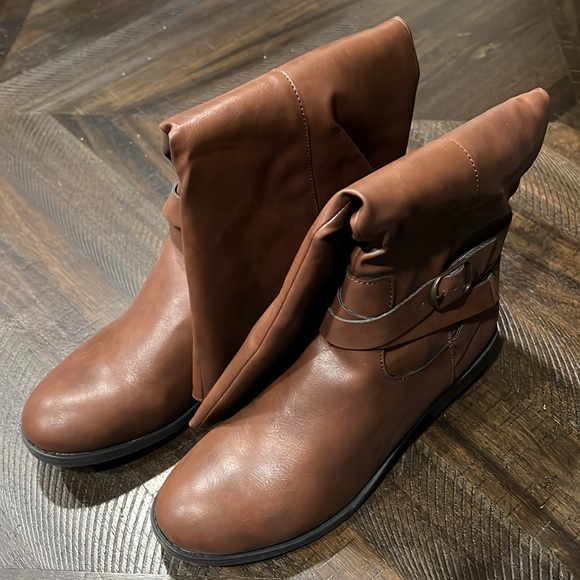 Style & Co Brown Wide calf Boots - Picture 2 of 7